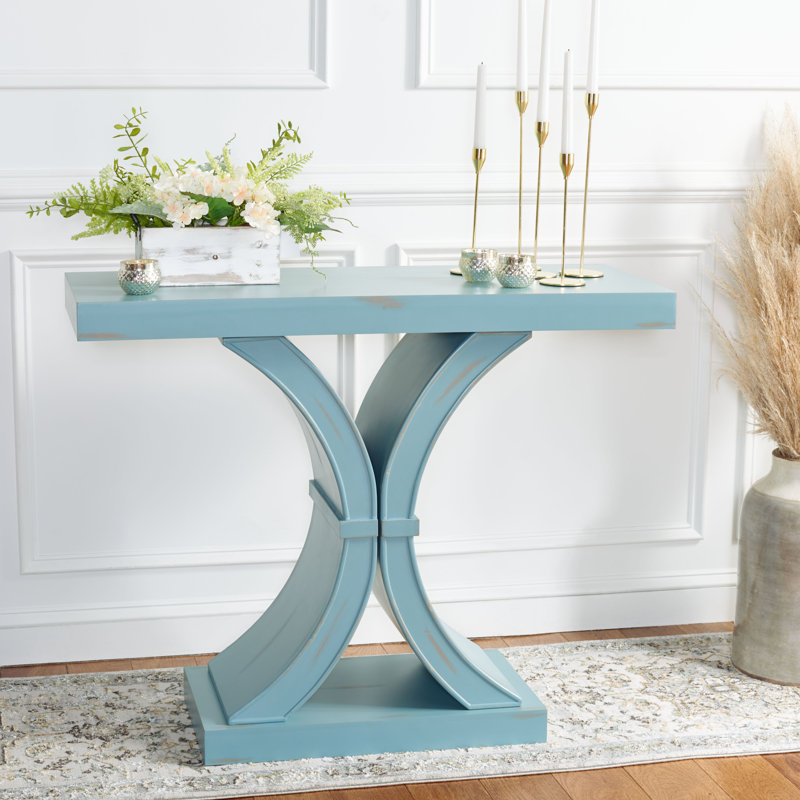 Wayfair blue console table discount